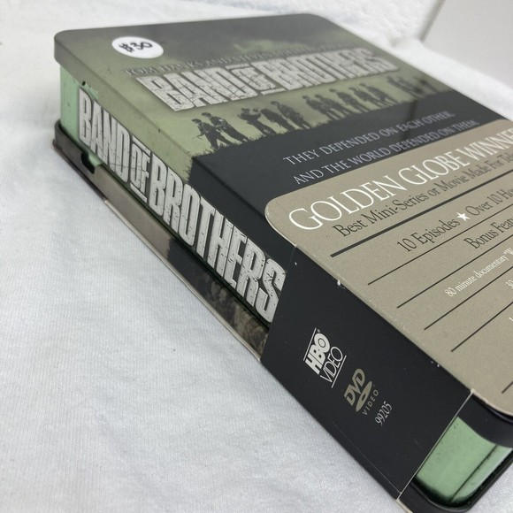 Band Of Brothers 6-Disc DVD Set Complete HBO Mini-Series Tin Box Nice - Picture 4 of 11